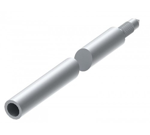 Стержень заземления L-1500 с цапфой D16 quick, гор. цинк, 392160  МЗ-160-ГЦ   Ostec