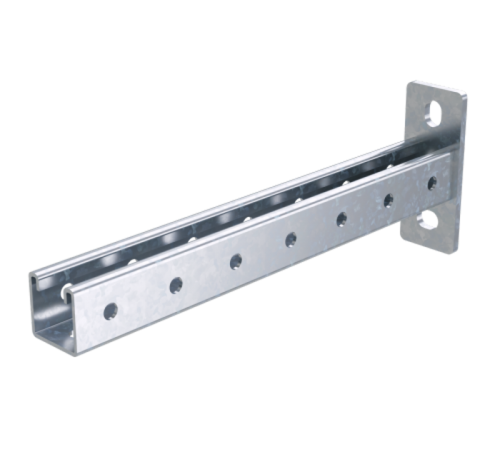 Консоль одиночная, 41х41 мм, осн.450, нержавеющая сталь AISI 304  IBBP4145C  DKC