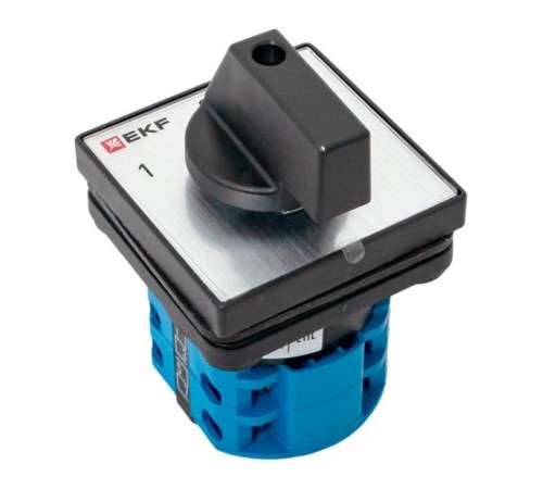 Переключатель кулачковый ПК-1-22 10А 2P "1-0-2" IP65  pk-1-22-10-65  EKF