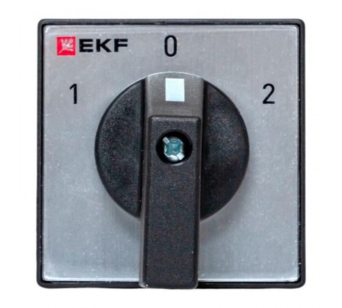 Переключатель кулачковый ПК-1-22 10А 2P "1-0-2" IP65  pk-1-22-10-65  EKF