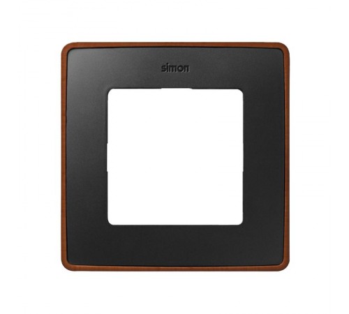 Simon 82 Рамка декоративная, 1 пост, Select, S82 Detail, графит-медь  8201610-246  Simon