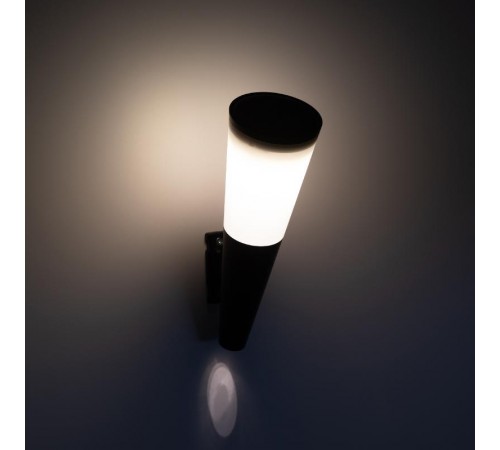 Фасадная подсветка Факел на солнечной батарее ERAFS012-09 1 LED, 7*21 см  Б0057596  ЭРА