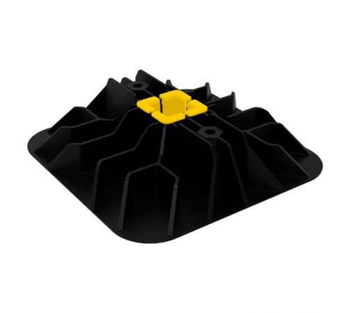 Опора размером 300х300 мм для установки на кровлю, пластик, 268466  ОПКЛ-300х300-П   Ostec