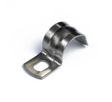 Скоба металлическая однолапковая СМО(INOX) d12-13 мм (20 шт/уп)  PR08.20773  Промрукав