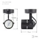 Светильник трековый OL4 GU10 BK накладной, черный  Б0044268  ЭРА