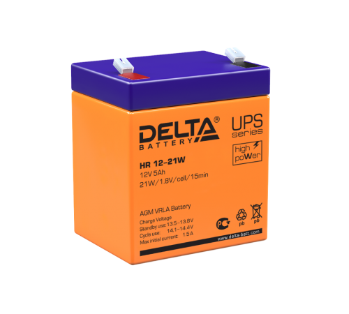 HR 12-21 W Delta Аккумуляторная батарея  4614010630002  DELTA