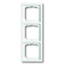 Рамка 3-постовая, серия, серия solo/future, цвет linear, цвет альпийский белый  1754-0-4502   2CKA001754A4502  ABB