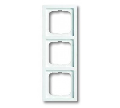 Рамка 3-постовая, серия, серия solo/future, цвет linear, цвет альпийский белый  1754-0-4502   2CKA001754A4502  ABB