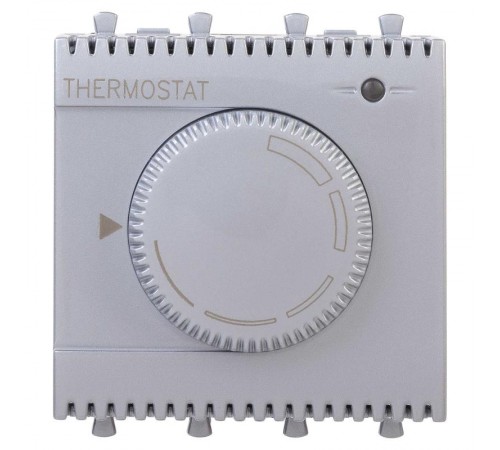 Термостат модульный для теплых полов, "Avanti", "Закаленная сталь", 2 модуля  4404162  DKC