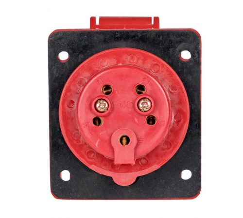 Розетка стационарная внутренняя 415 3Р+РЕ+N 16А 380В IP44 EKF PROxima  ps-415-16-380  EKF