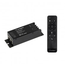 Диммер VT-S08-1x25A (12-24V, ПДУ Стик 12кн, RF)  021316  Arlight