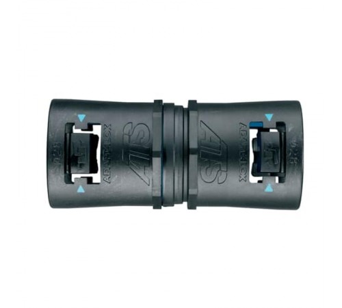 Муфта AT13/A/U/BLB, поворотная, полиамид 66/эластомер, черный/голубой, d13, 10 шт. в пачке  7TCA296170R0008  ABB