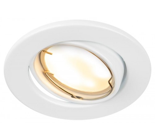 Светильник точечный встраиваемый под лампу ST2A 50Вт MR16 белый штампованный  C0043805  ЭРА