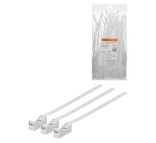 Крепеж ремешковый 7,6х285 белый (50шт)  SQ0516-0304  TDM