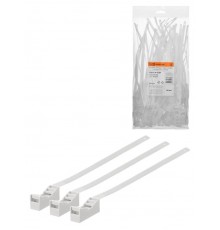 Крепеж ремешковый 7,6х285 белый (50шт)  SQ0516-0304  TDM