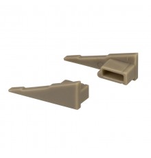 Комплект заглушек SL-MINI-SHELF-H8 OLIVE GREY (Arlight, Пластик)  038810  Arlight
