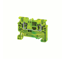 Клемма заземляющая пружинная OptiClip CXG-2,5-PE-(0,2-2,5)  289759  КЭАЗ