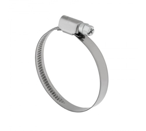 Хомут червячный 70-90/12-0,8мм, нержавеющая сталь W2, (25 шт/уп)  07-0770-12  REXANT