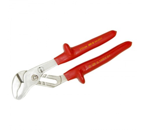 Переставные клещи 1000В 250 мм, SHTOK  376296  КЭАЗ