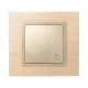 Simon 82 Клавиша с пиктограммой  "лампа" для одноклавишного выключателя, S82, S82N, шампань  82018-34  Simon