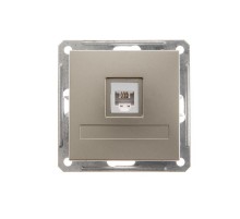 W59 Шампань Розетка телефонная 1-ая RJ11  RSI-152T-4-86  SE