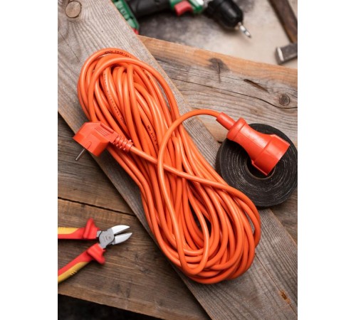 Удлинитель "Зевс 2.0" 20м c  заземлением ПВС 3*1 16А/3,5кВт PROxima   USB02-16-310-1-20  EKF