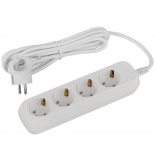 Удлинитель электрический ЭРА UDL-16-430-E Greenline 4 розетки с заземлением 3м ПВС 3x1мм2   Б0065028  ЭРА