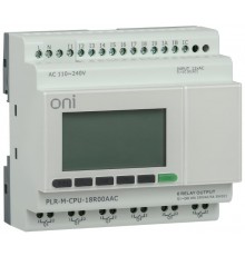 Микро ПЛК PLR-M. CPU DI12/DO06(R) 220В AC  PLR-M-CPU-18R00AAC  ONI