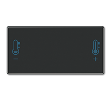 клавиша с символом температуры  A409T  Jung