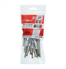 Дюбель-гвоздь 6х60 гриб. манжета (полипропилен) (14 шт) - пакет ( 0,071 кг)  102946  Tech-KREP