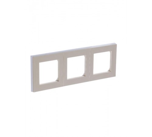 ABB Levit Слоновая кость / белый Рамка 3-ая  3901H-A05030 17W  2CHH015030A6017  ABB