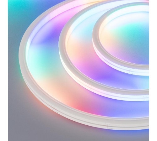 Лента светодиодная герметичная DMX MOONLIGHT-5000S-TOP-5060-84-24V RGB (13х12mm, 18W, IP67) (arlight, 18 Вт/м, IP67)  031465  Arlight