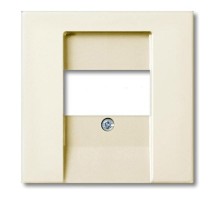 ABB Basic 55 Сл. кость Накладка аудиорозетки и ТЛФ/комп ТАЕ розеток  1724-0-4279   2CKA001724A4279  ABB