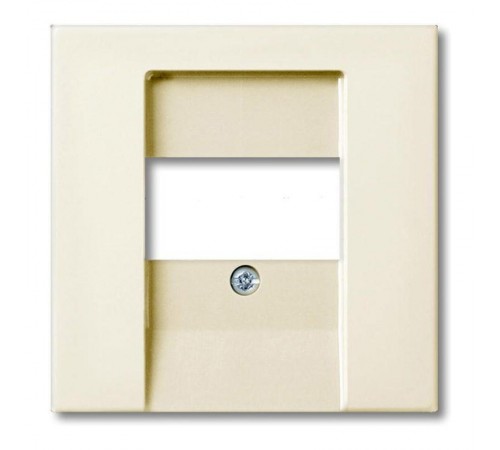 ABB Basic 55 Сл. кость Накладка аудиорозетки и ТЛФ/комп ТАЕ розеток  1724-0-4279   2CKA001724A4279  ABB