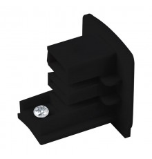 Заглушка для трехфазного шинопровода (черная) TRB-1-3-BK a039553  Elektrostandard