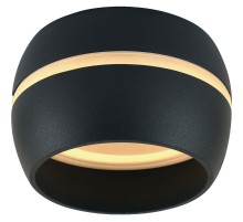 Светильник потолочный под лампу макс 12W, 230V, GX53, черный, HL356  41510  FERON