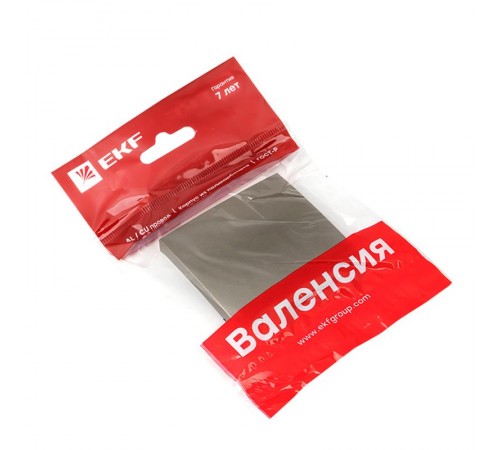 Валенсия лицевая панель выключателя 1-кл. 10А кашемир EKF PROxima   ESV10-L-021-40   EKF