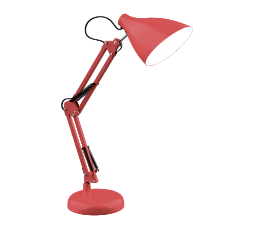 Светильник настольный GTL003 60W 220-240V E27 красный струбцина и основание 1/12  GT0034  Gauss