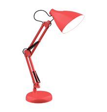 Светильник настольный GTL003 60W 220-240V E27 красный струбцина и основание 1/12  GT0034  Gauss