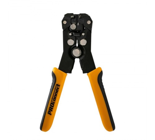 Инструмент для зачистки кабеля 0,2-6,0 мм и обжима наконечников (HT-766М)  12-4005-6  PROconnect