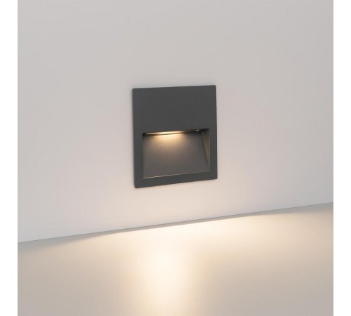 Светильник LTD-TRAIL-S115x115-4W Warm3000 (GR, 70 deg, 230V) (Arlight, IP65 Металл, 3 года)  029963  Arlight