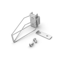 Пружинный держатель SL-LINIA49-F BLACK (arlight, Металл)  030511  Arlight