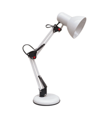 Светильник настольный под лампу СНО-15Б на основании 60Вт E27 230В БЕЛЫЙ (коробка)  4690612012896  IN HOME