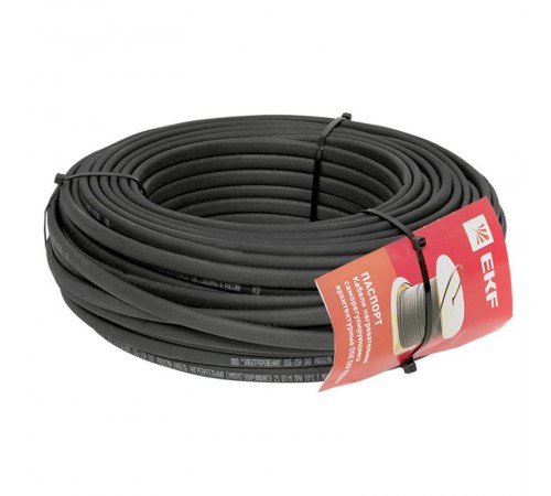 Кабель нагревательный саморегулирующийся DSE-40P (40 Вт/м) 50 м  DSE-40P-50  EKF