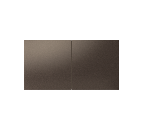 AtlasDesign Мокко Розетка 2-ая с заземлением, со шторками, с крышкой, 16А, (в сборе с рамкой)  ATN000628  SE