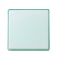 Simon 27 Клавиша декоративная сменная для выключателя (широкий модуль), S27 Play, прозрачный зеленый  2720010-111  Simon