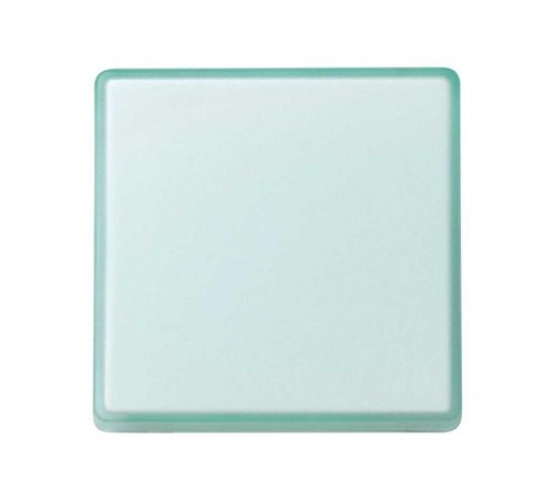 Simon 27 Клавиша декоративная сменная для выключателя (широкий модуль), S27 Play, прозрачный зеленый  2720010-111  Simon