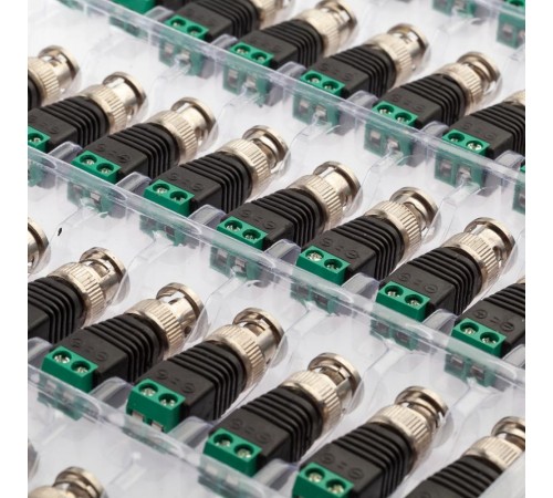 R-BNC03  Разъем штекер BNC с клеммной колодкой (50/1000/24000)  Б0048314  ЭРА