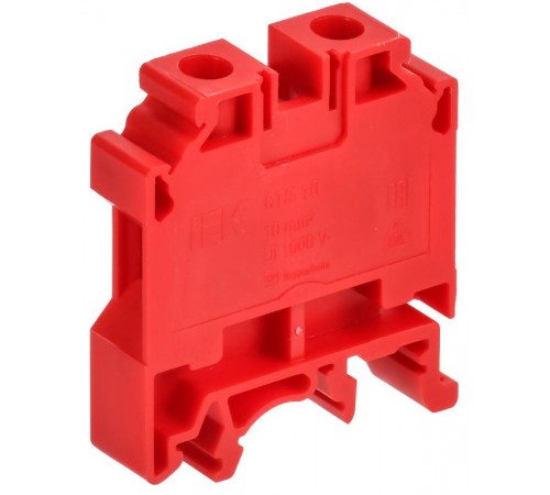 ARMAFIX Клемма винтовая CTS 10мм2 красная  AF-CT10-00-K04-010  IEK