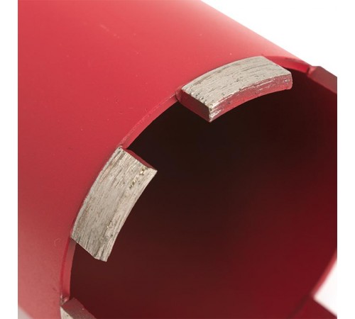 Коронка алмазная (верхнее пылеудаление) DCH-82/120MHS (120мм) Micro Hit Laser M16 Professional dch-82-120-mhs-m16  EKF